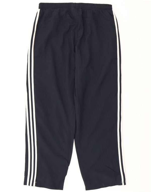 ADIDAS Træningsdragtsbukser til mænd UK 40/42 Medium Navy Blue Polyester