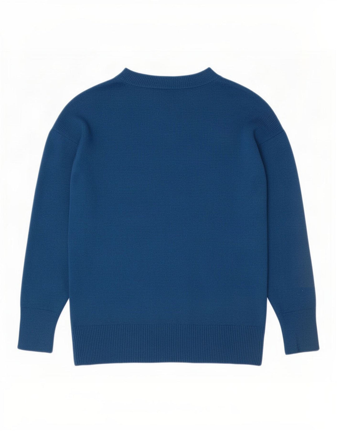 Gap Womens Boat Neck Jumper Sweater UK 14 Medium Blue Nylon