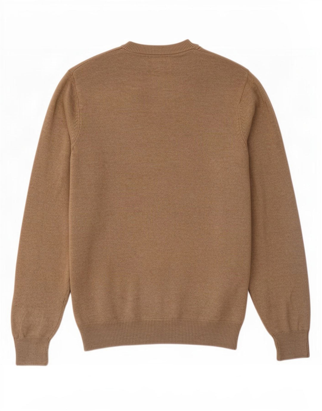 Marks & Spencer Herre V-hals sweater XS Beige Bomuld
