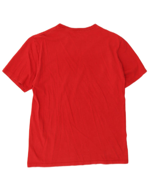 Vans Drenge Grafisk T-Shirt Top 14-15 år XL Rød