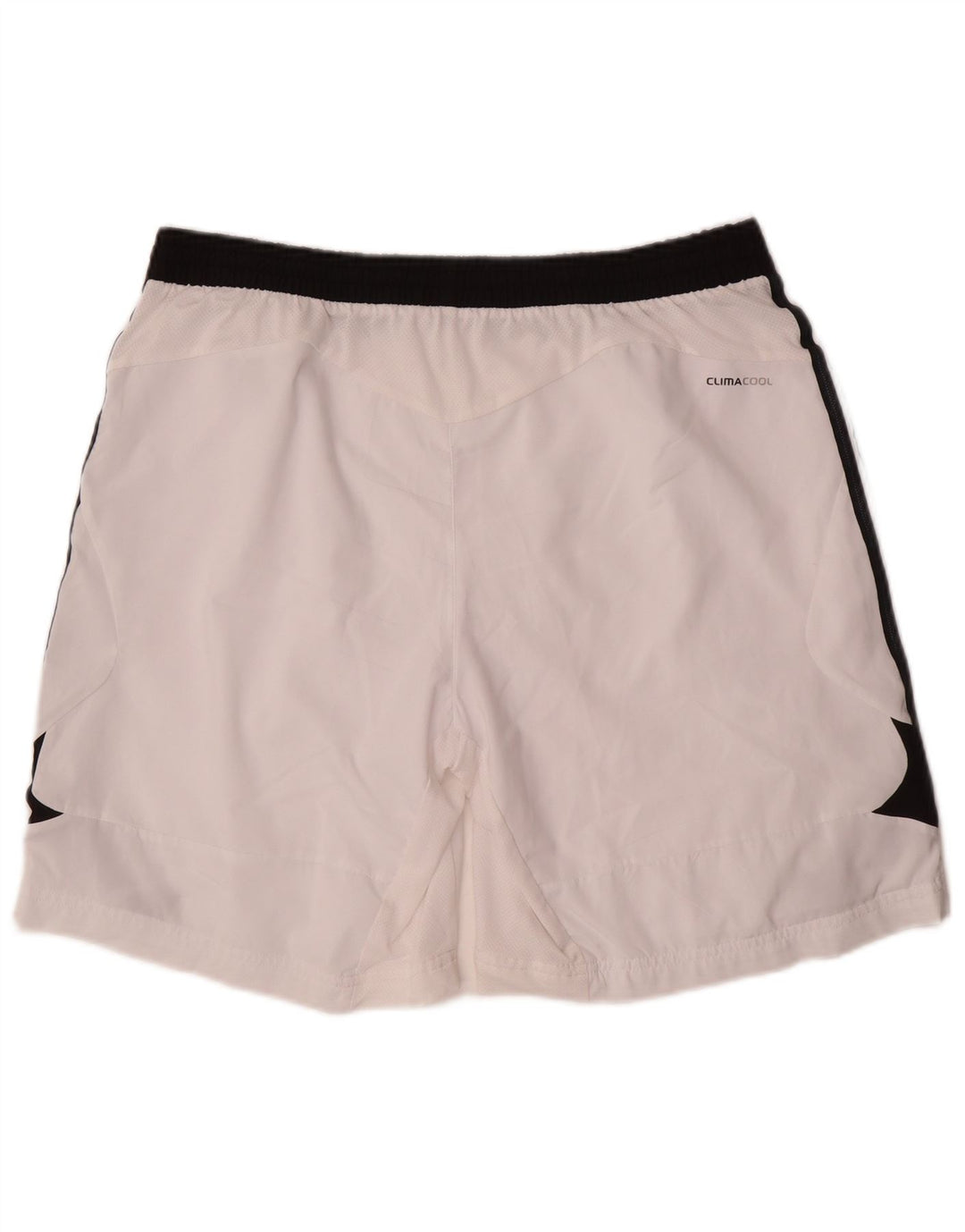 Adidas Herre Climacool Sports Shorts Large White Colourblock Polyester