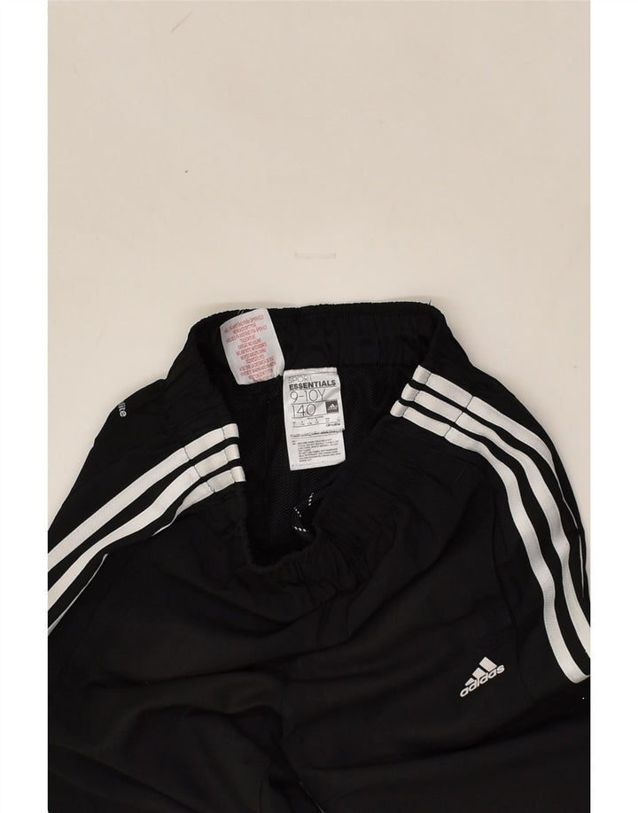ADIDAS Boys Climalite Sport Shorts 9-10 Years Black Polyester | Vintage Adidas | Thrift | Second-Hand Adidas | Used Clothing | Messina Hembry 