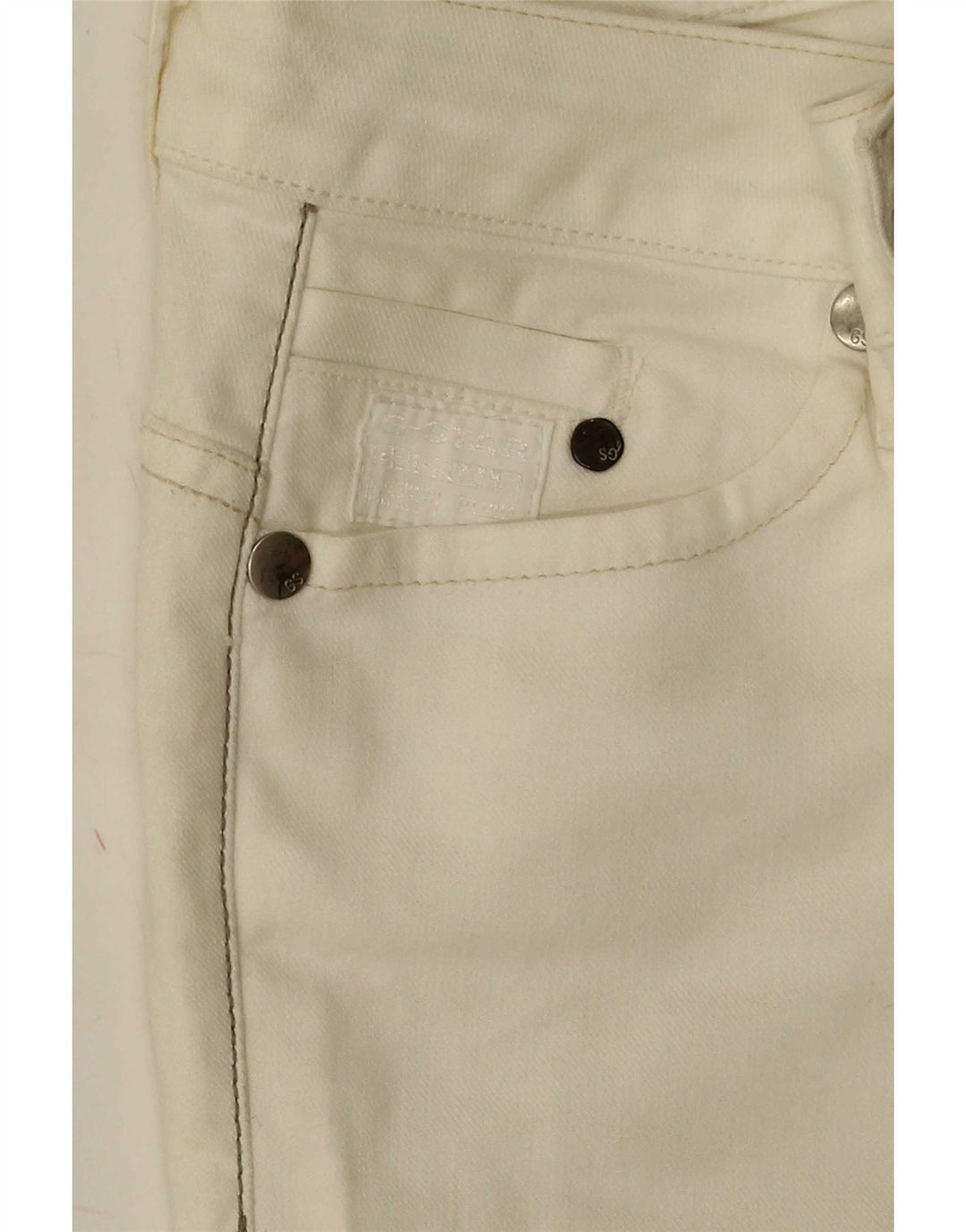 G-Star Dame Slim Jeans W28 L33 Hvid