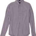 J. CREW Mens Flex Slim Shirt Medium Blue Gingham Cotton Vintage J. Crew and Second-Hand J. Crew from Messina Hembry 