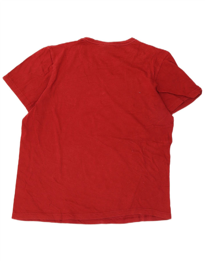 Adidas Herre Grafisk T-Shirt Top Stor Rød
