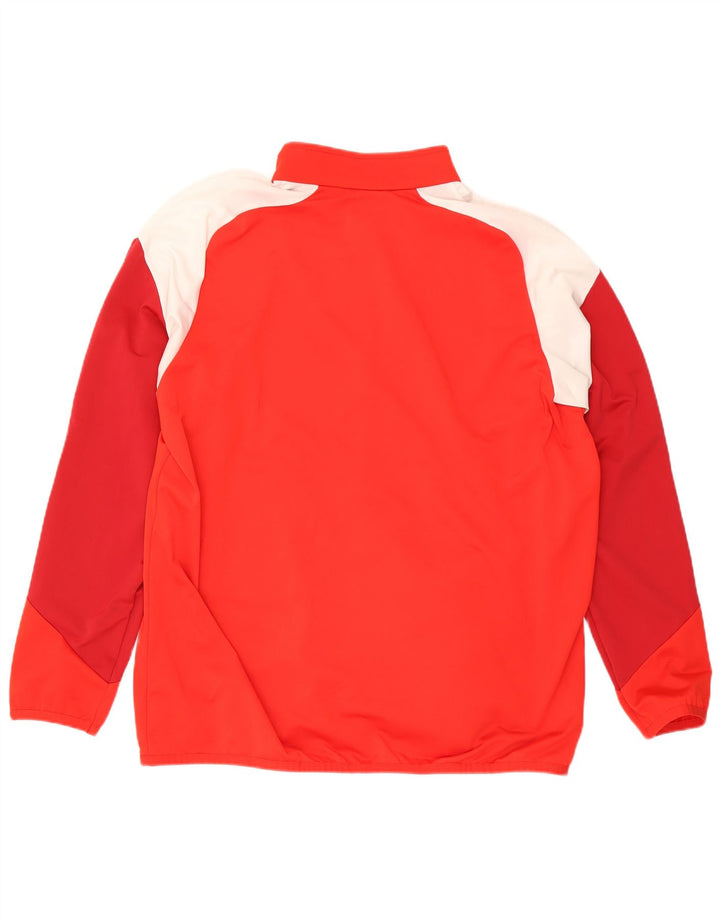 Puma Træningsdragt Topjakke til mænd 2XL Rød Colourblock Polyester
