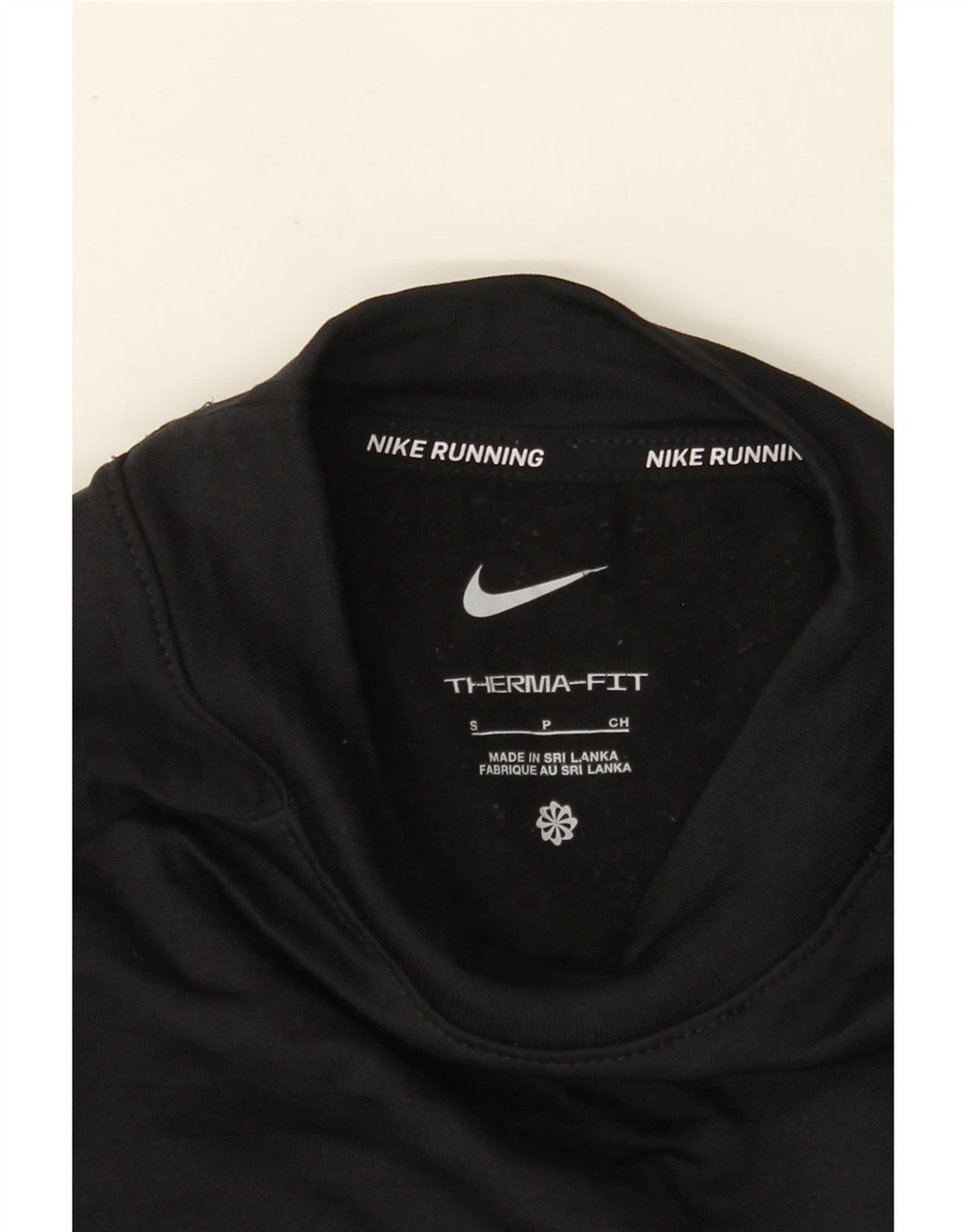 NIKE Therma-Fit Top Langærmet UK 10 Lille Sort