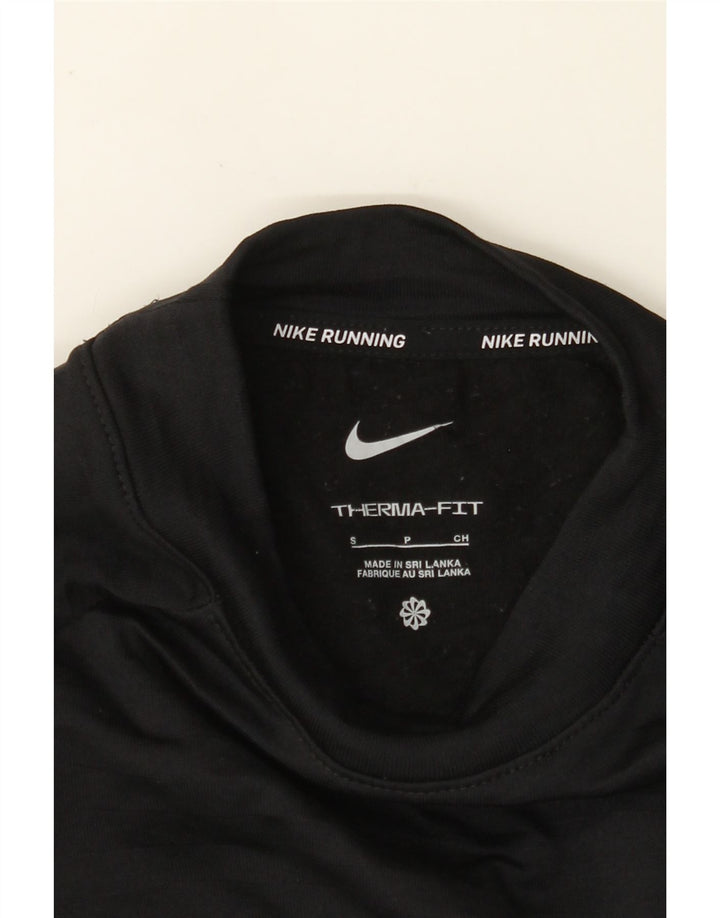 NIKE Therma-Fit Top Langærmet UK 10 Lille Sort