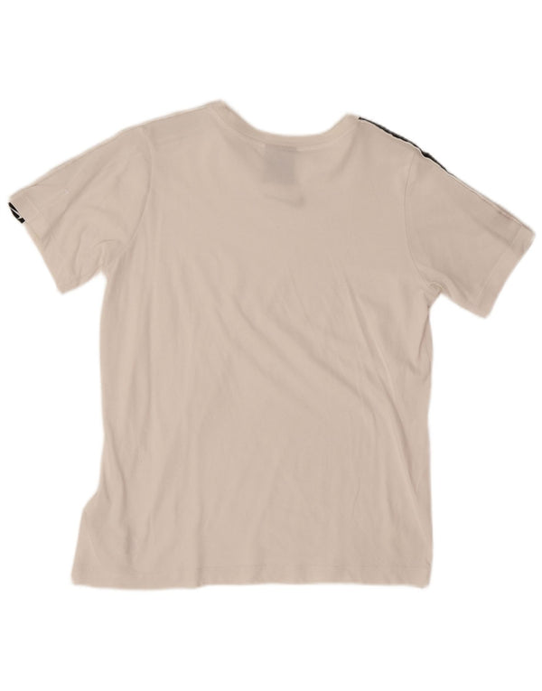 Nike drenge grafisk t-shirt top 13-14 år XL Hvid Colourblock Bomuld