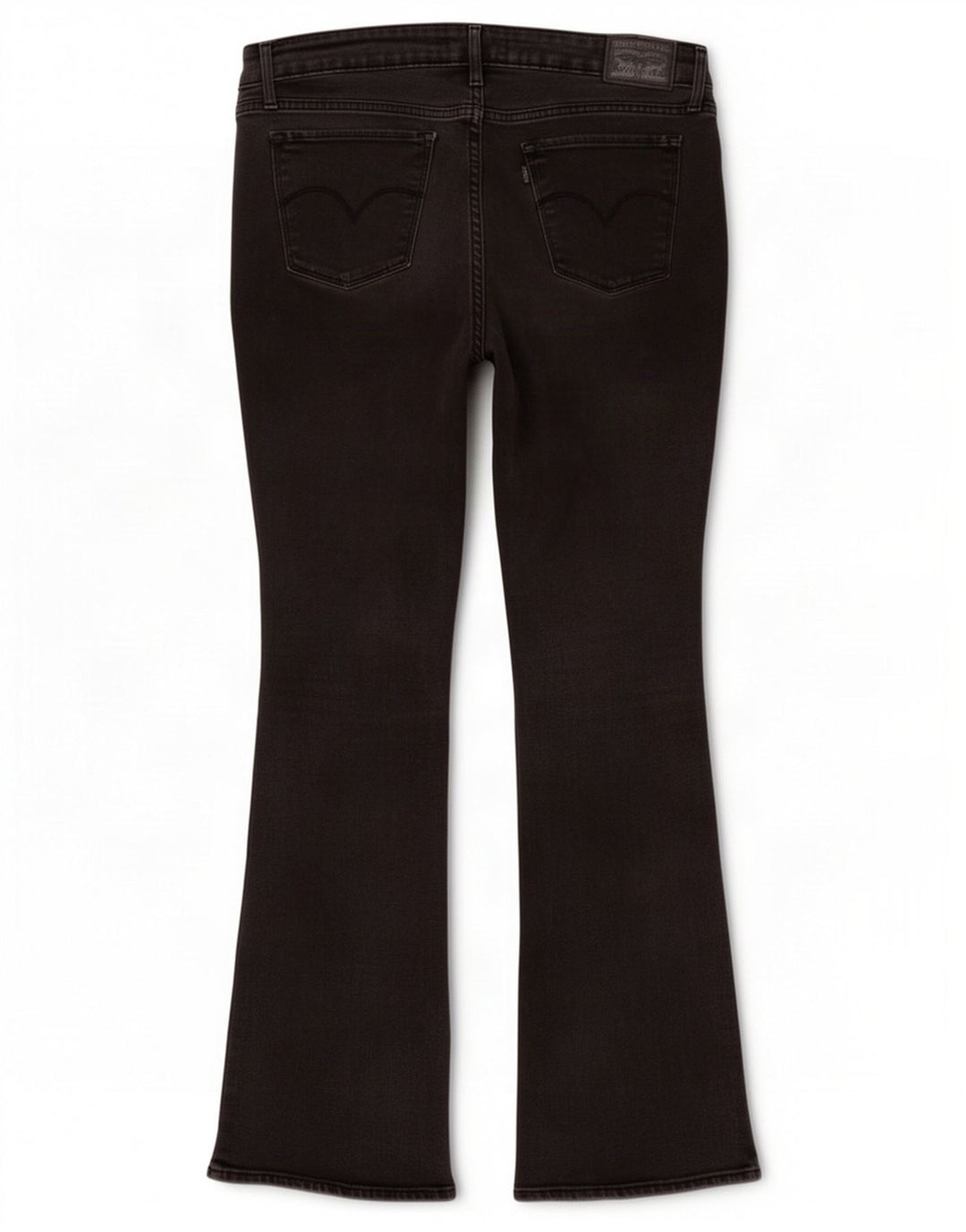 Levi's Dame 715 Bootcut Jeans W32 L32 Grå Bomuld
