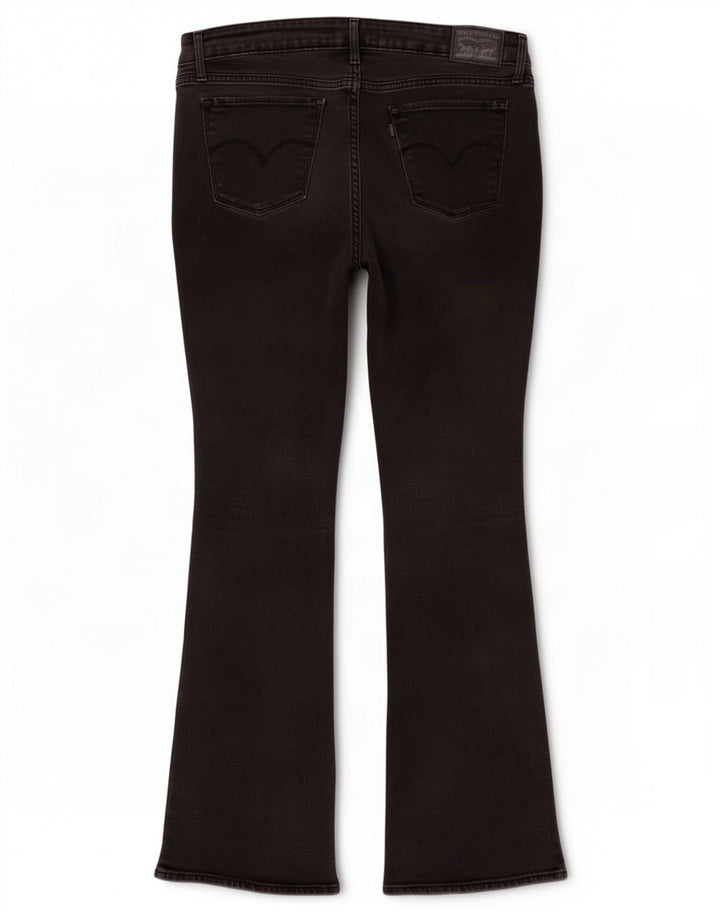 Levi's Dame 715 Bootcut Jeans W32 L32 Grå Bomuld