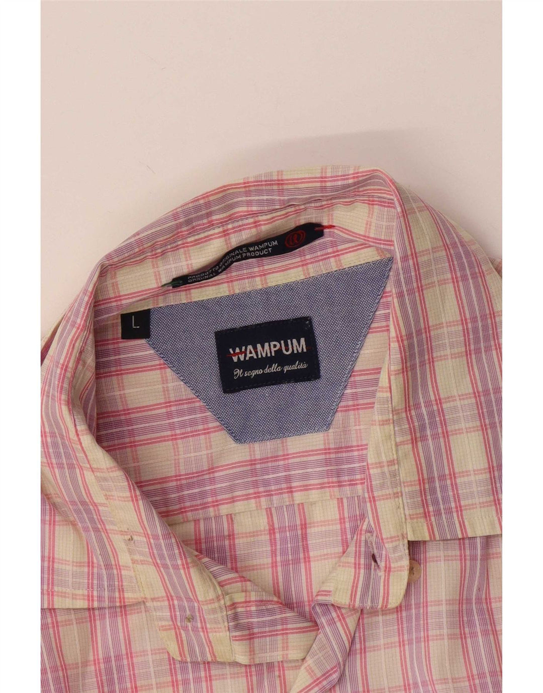 Wampum Herreskjorte Stor Pink Ternet