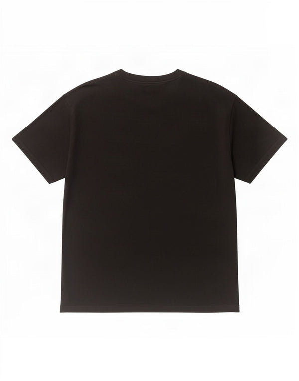 New Balance Herre T-Shirt Top Medium Sort Bomuld