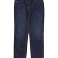 LEE Dame Marion Straight Jeans W30 L28 Marineblå Bomuld