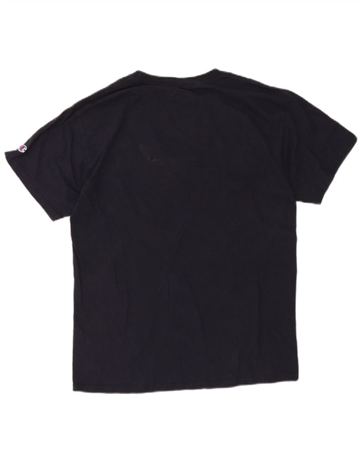 Champion Herre grafisk T-shirt Top Medium Navy Blue