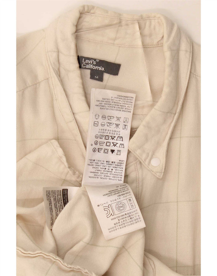 Levi's Herreskjorte Medium Beige Ternet bomuld
