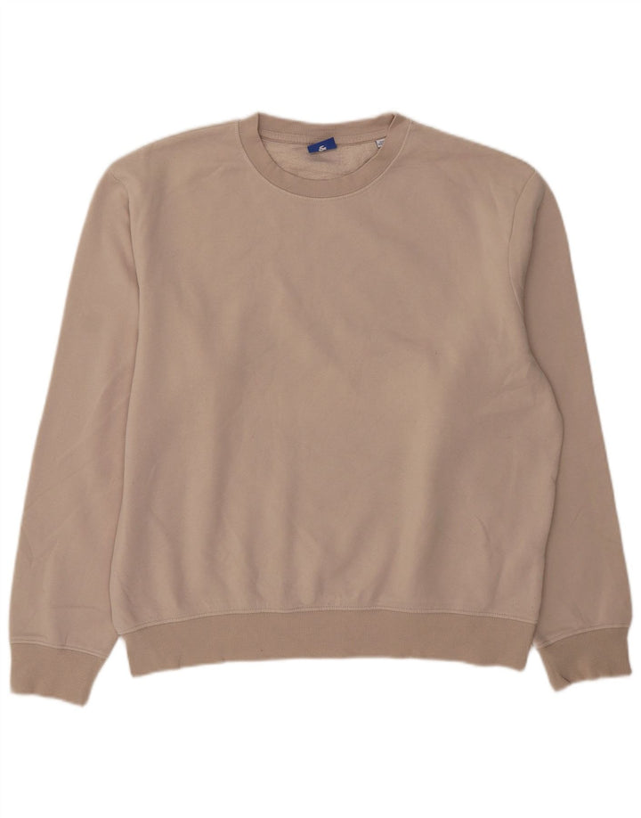 Jack & Jones Herre grafisk sweatshirt Jumper Medium Beige Polyester