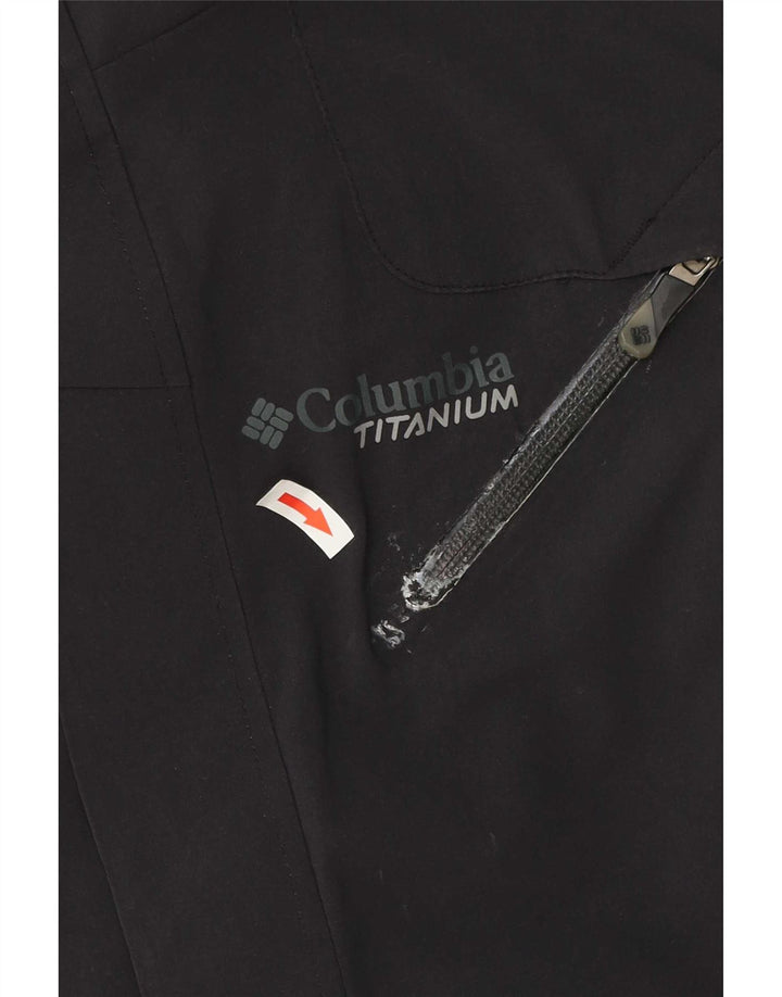 Columbia Mens Titanium Windbreaker Jacket UK 38 Medium Sort Nylon