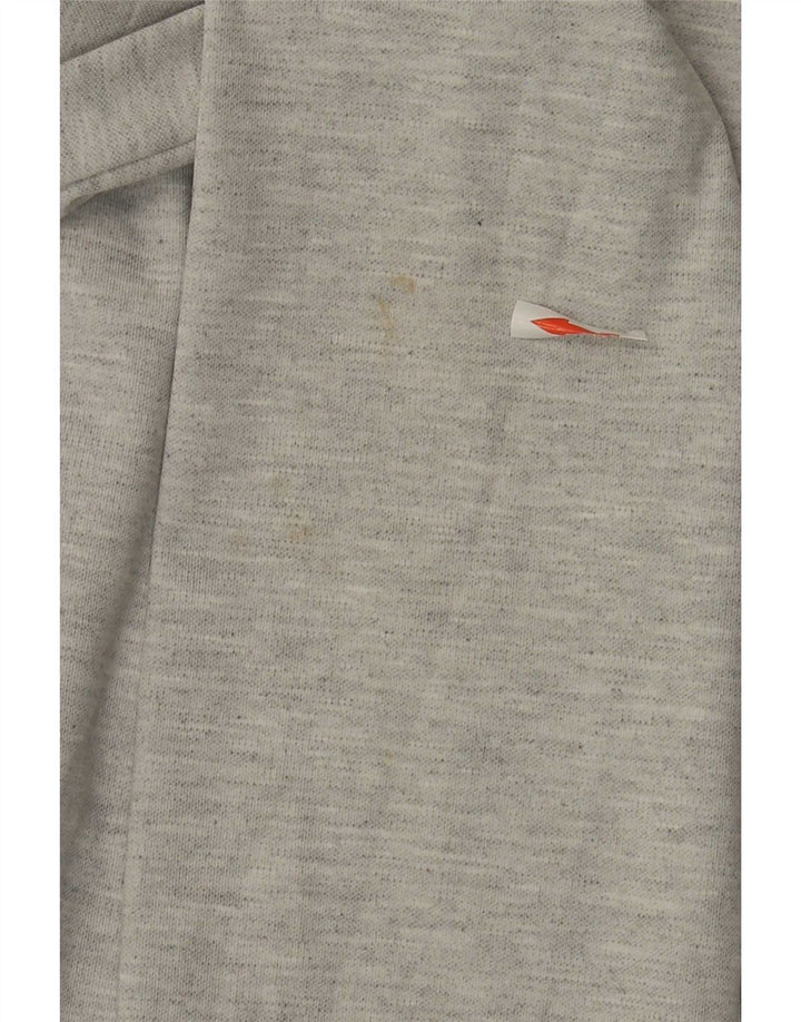 Zara Træningsdragt til mænd, topjakke, lille grå flækket polyester