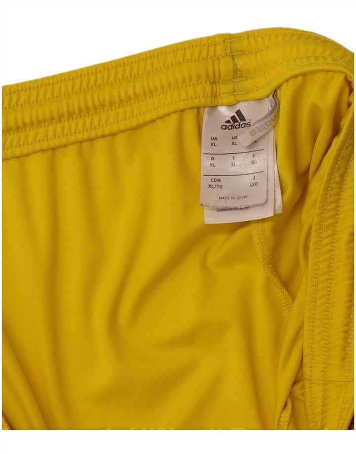 ADIDAS Herre Climalite Sportshorts XL Gul Polyester