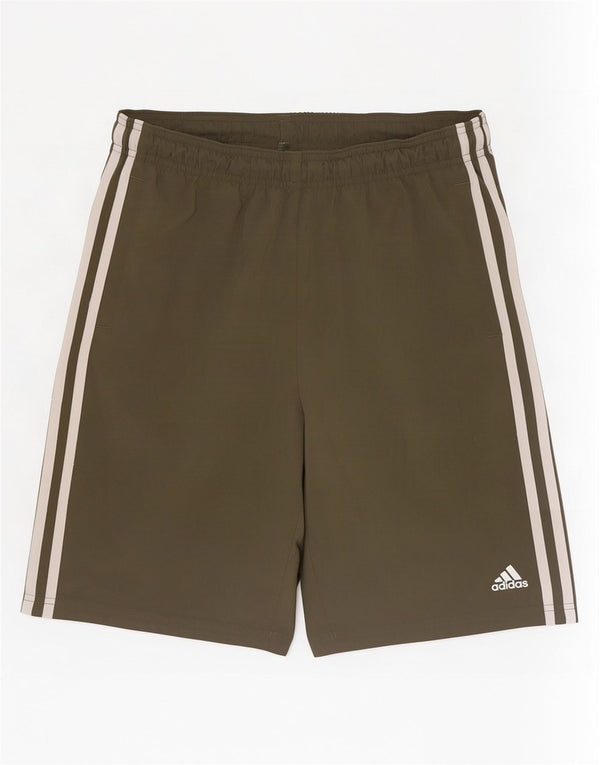 Adidas Boys Sports Shorts 13-14 år Khaki Polyester