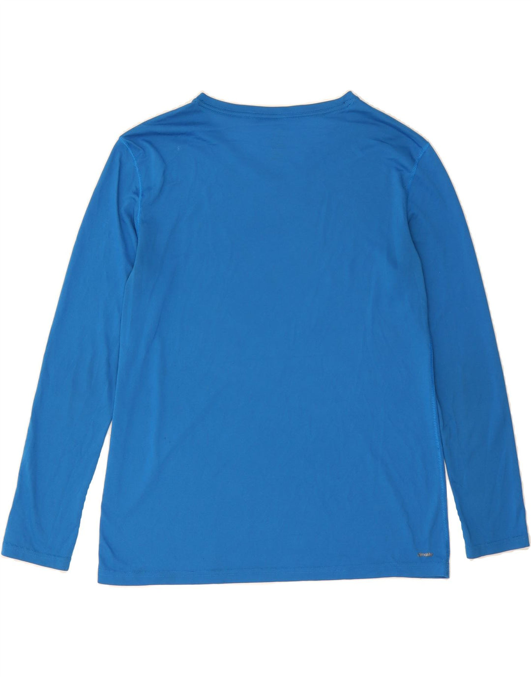 ADIDAS Womens Climalite Top Long Sleeve UK 16/18  Large Blue Vintage Adidas and Second-Hand Adidas from Messina Hembry 