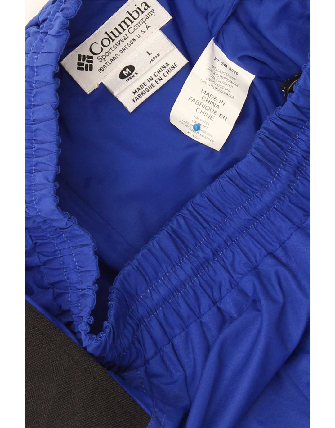 Columbia Skibukser til mænd Medium Blue Colourblock Nylon