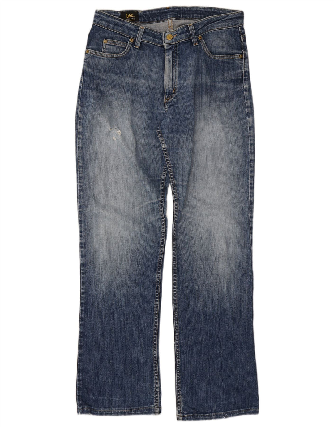 Lee Herre Cameron Bootcut Jeans W33 L33 Blå Bomuld