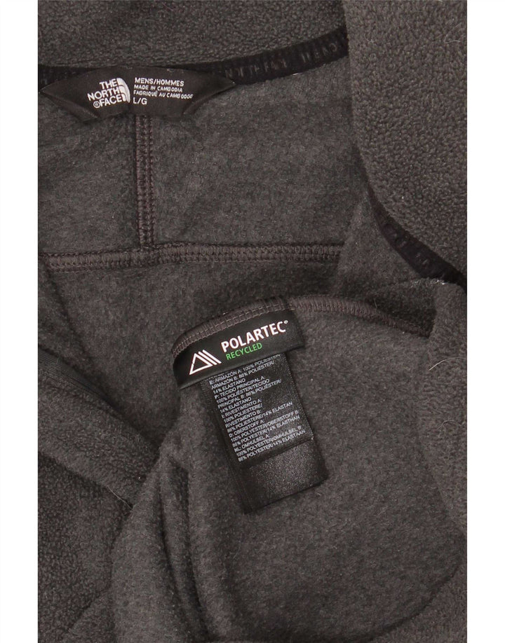 The North Face Herre Fleecejakke UK 40 Stor Grå Colourblock Polyester