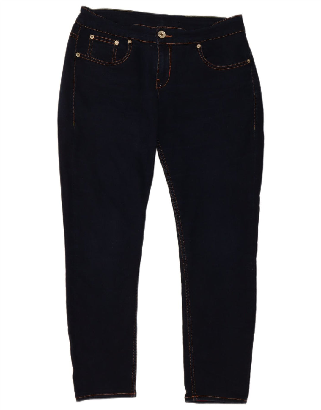 Ted Baker Dame Skinny Jeans W32 L30 Marineblå Bomuld