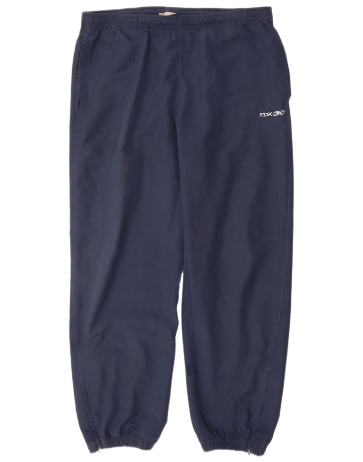 Reebok Herre træningsdragt Bukser Joggers Large Navy Blue