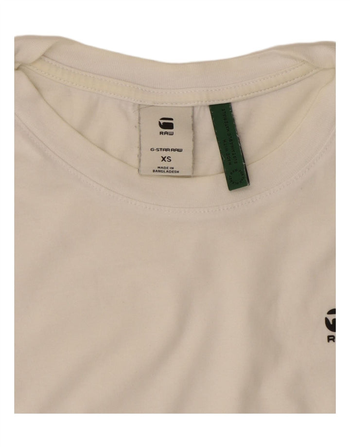 G-STAR T-shirt top til kvinder DK 6 XS Hvid