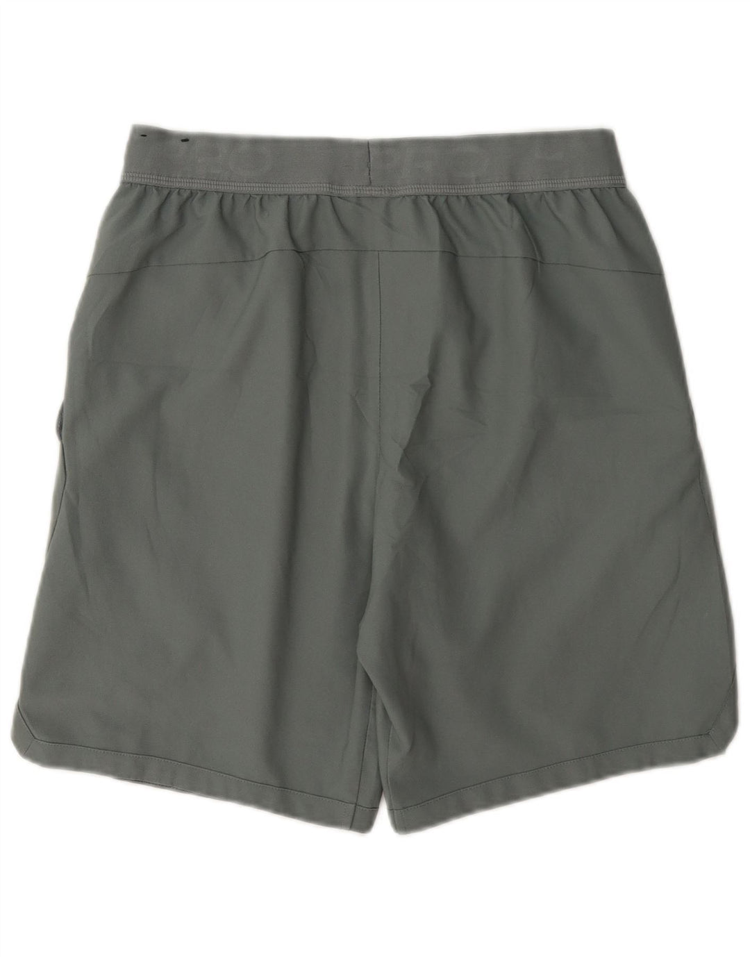 Nike Herre Dri Fit grafiske standard sportsshorts Små grå polyester