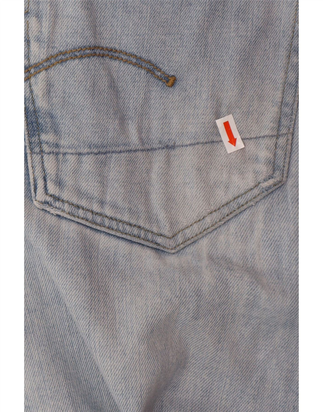 G-STAR Herre Distressed Slim Jeans W36 L32 Blå Bomuld