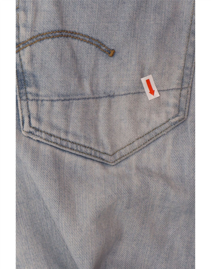 G-STAR Herre Distressed Slim Jeans W36 L32 Blå Bomuld