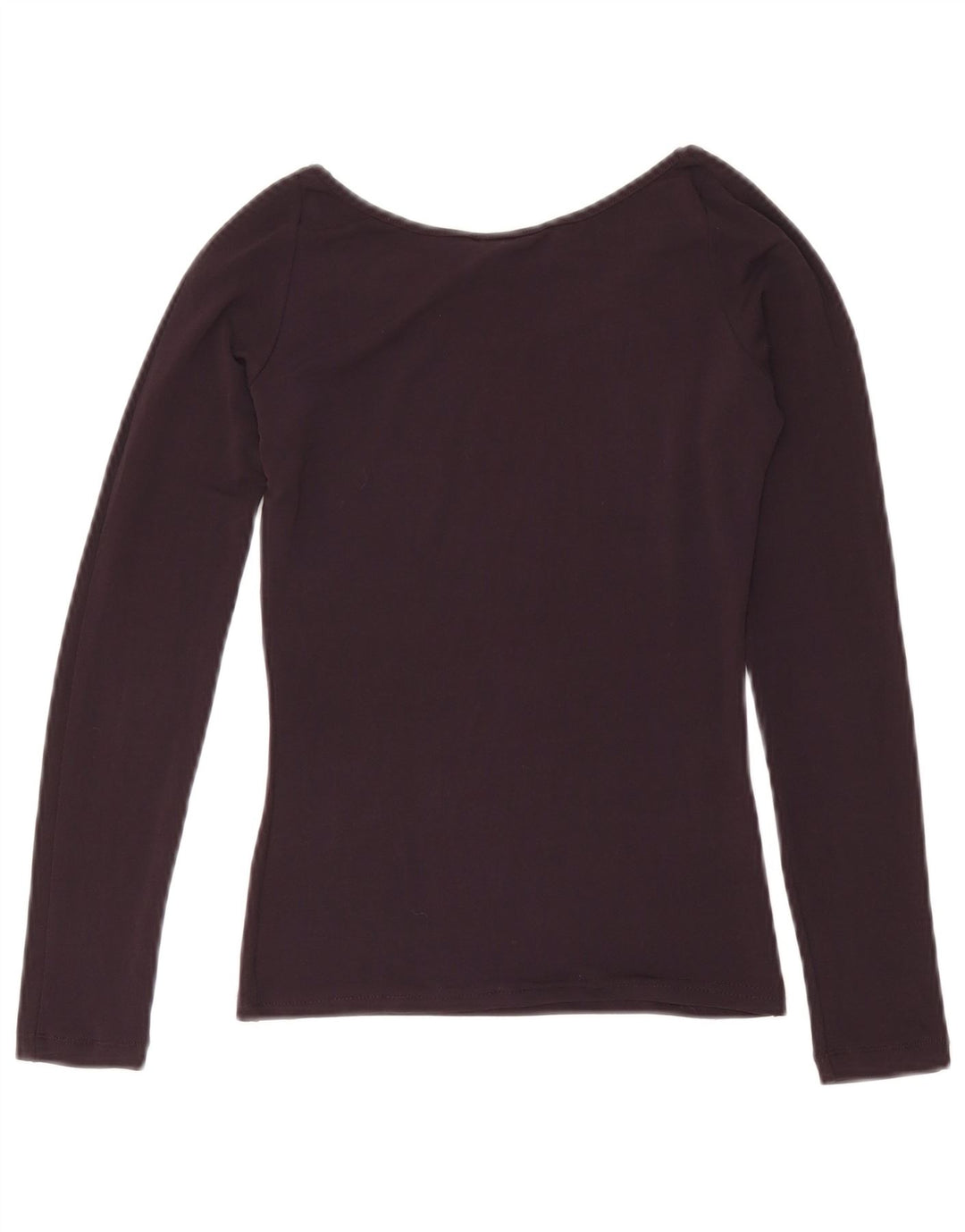 Patrizia Pepe Dame Top Langærmet US 6 Medium Burgundy