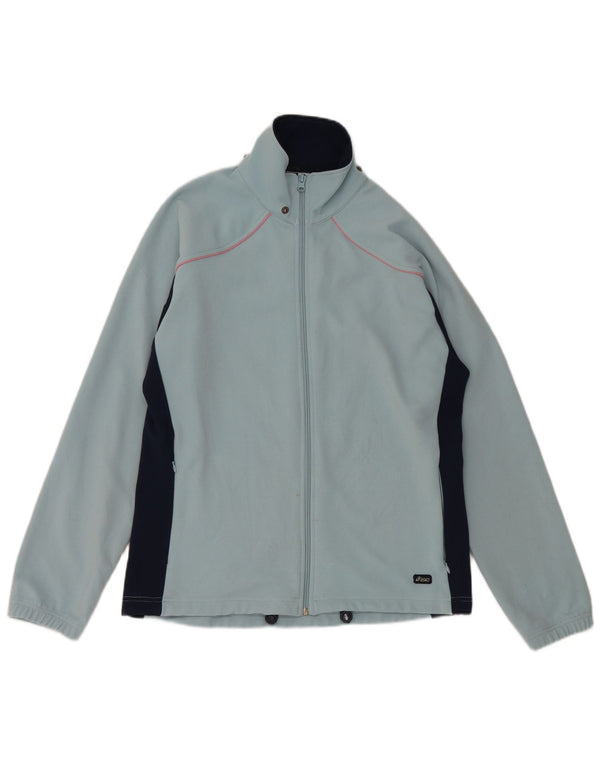 Asics Træningsdragt til mænd Topjakke Medium Blue Colourblock Polyester