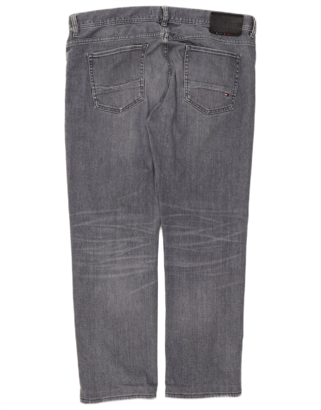 Tommy Hilfiger Herre Denton Straight Jeans W36 L28 Grå
