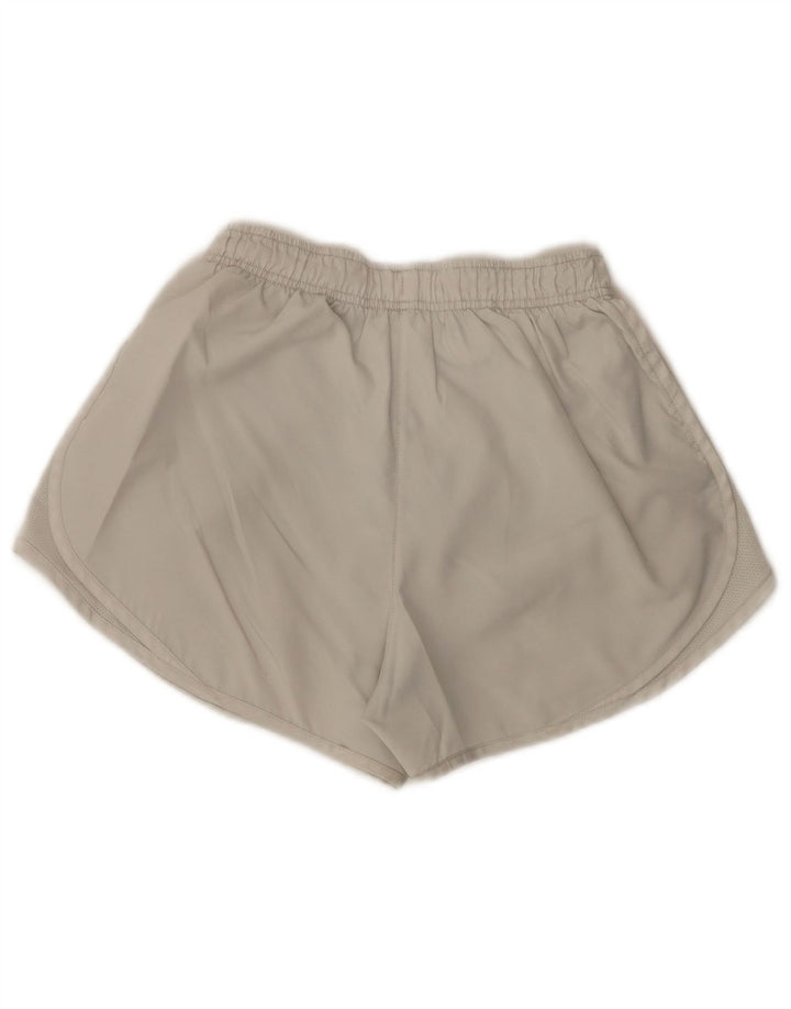 Nike Dame Dri Fit Sport Shorts UK 10 Small Grå