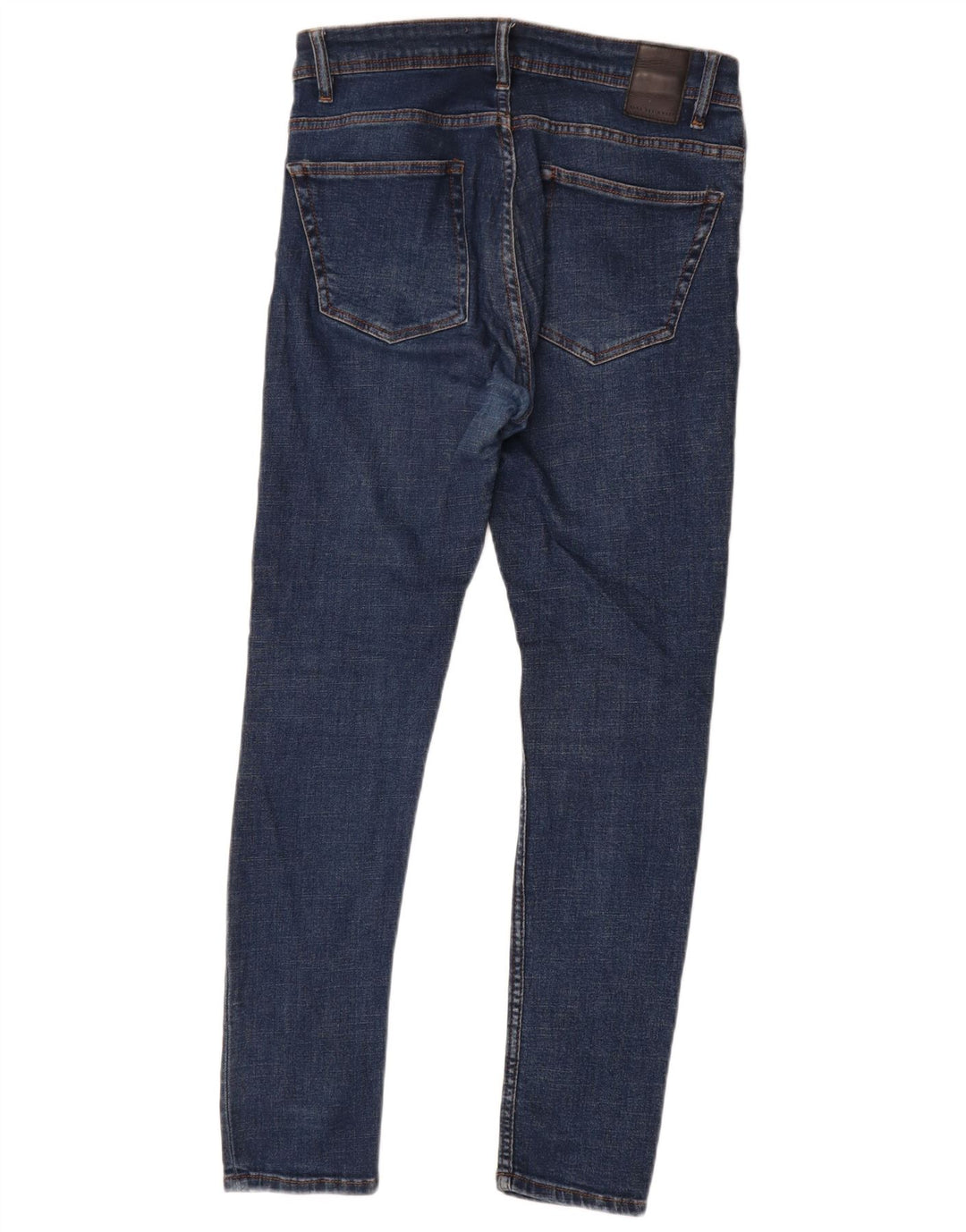 Zara Herre Skinny Jeans EU 40 Medium W31 L31 Marineblå