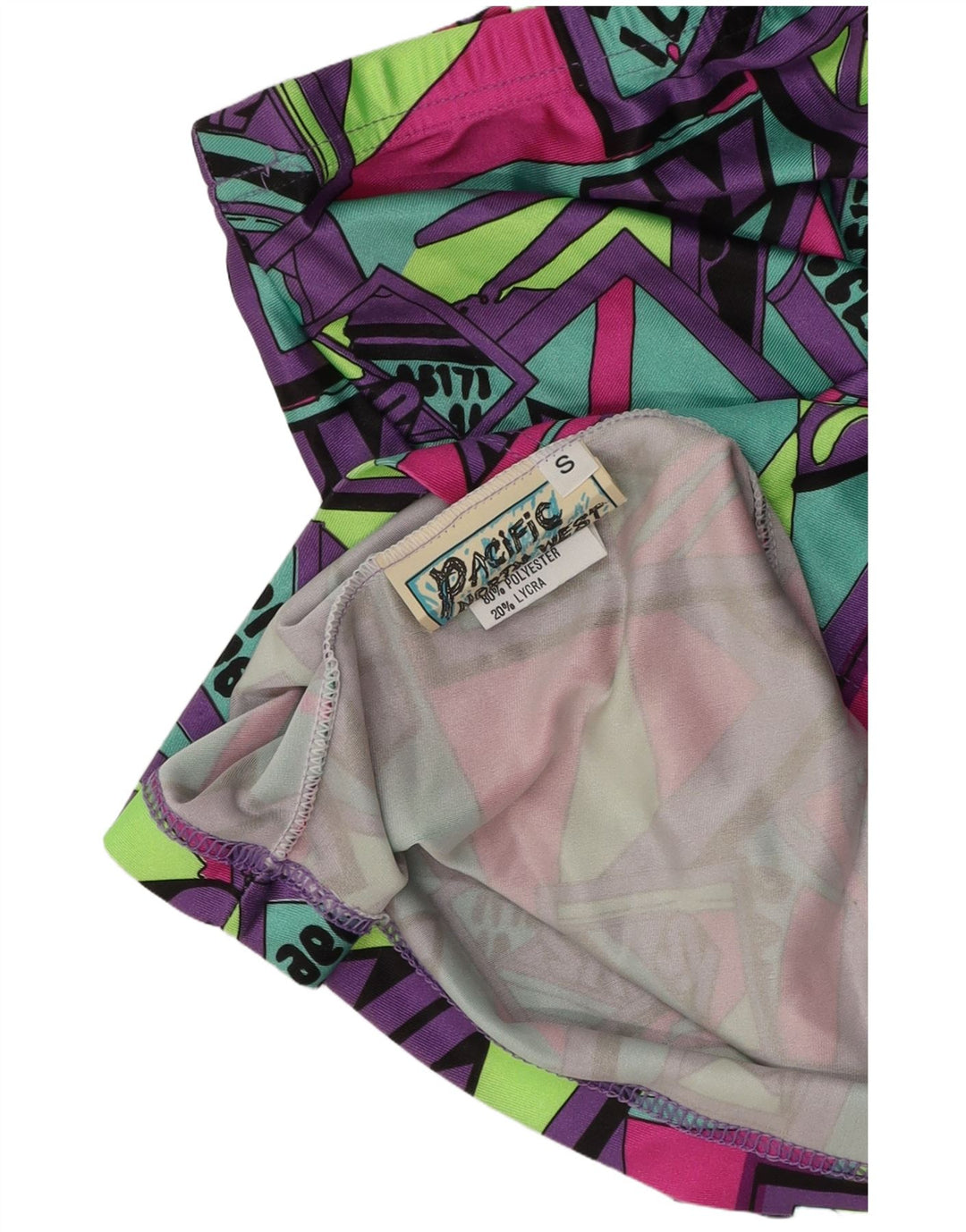 PACIFIC NORTH WEST Womens Bubble Skirt Small W26 Multicoloured Geometric