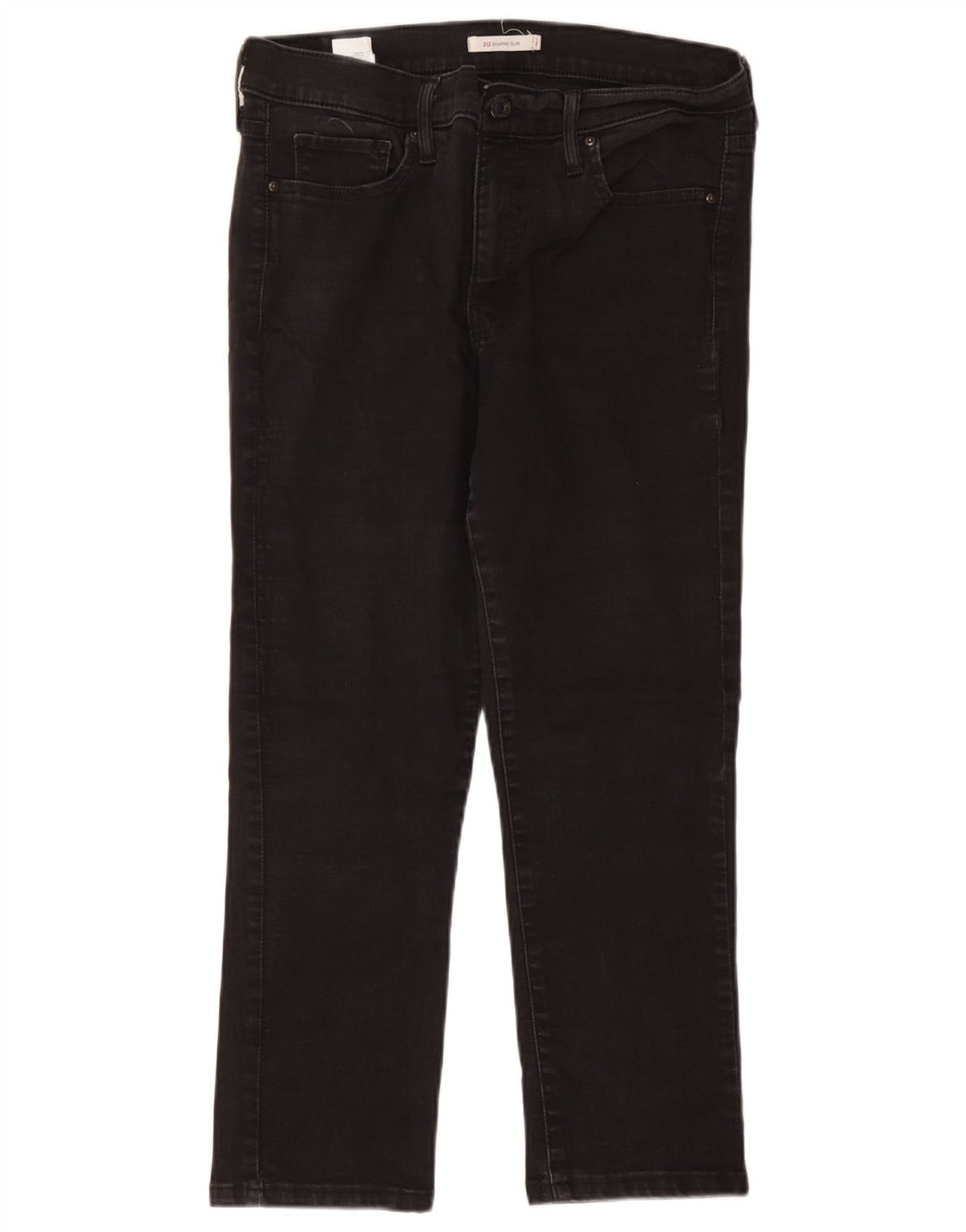 Levi's Dame 312 Afgrødeformende Slim Jeans W32 L24 Grå Bomuld