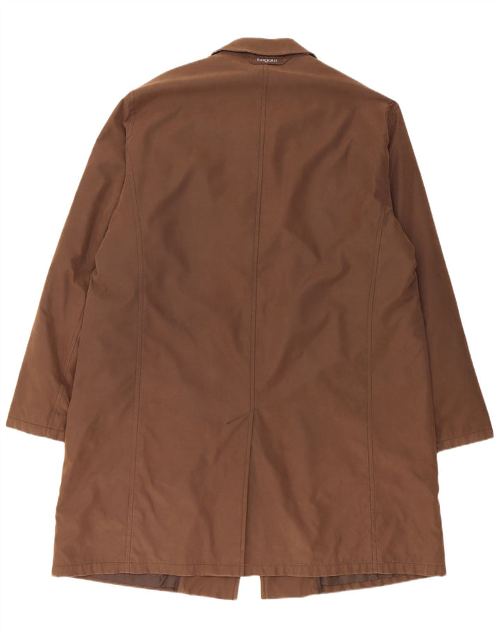 Bugatti Herre Overfrakke EU 54 2XL Brun Polyester