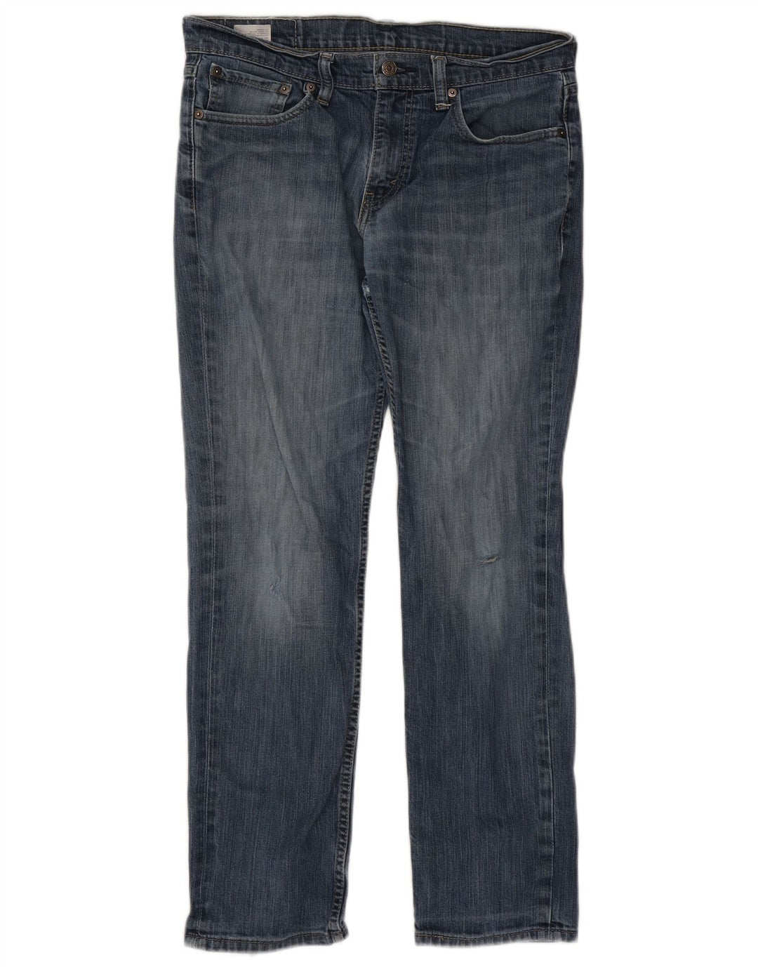 Levi's Straight Jeans til mænd W32 L30 blå bomuld