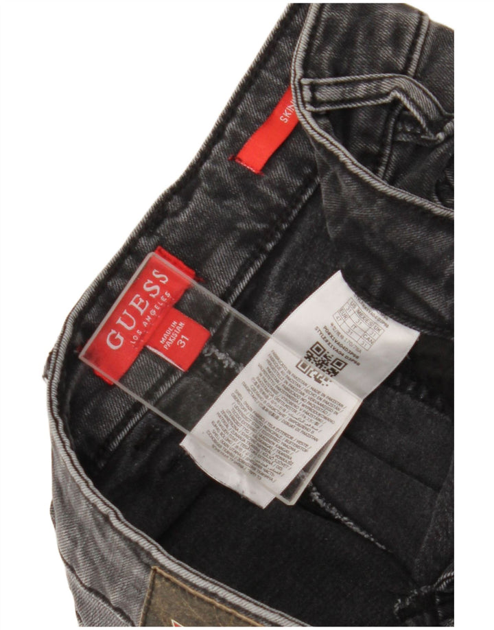 Guess Skinny Jeans til mænd W31 L31 Grå bomuld