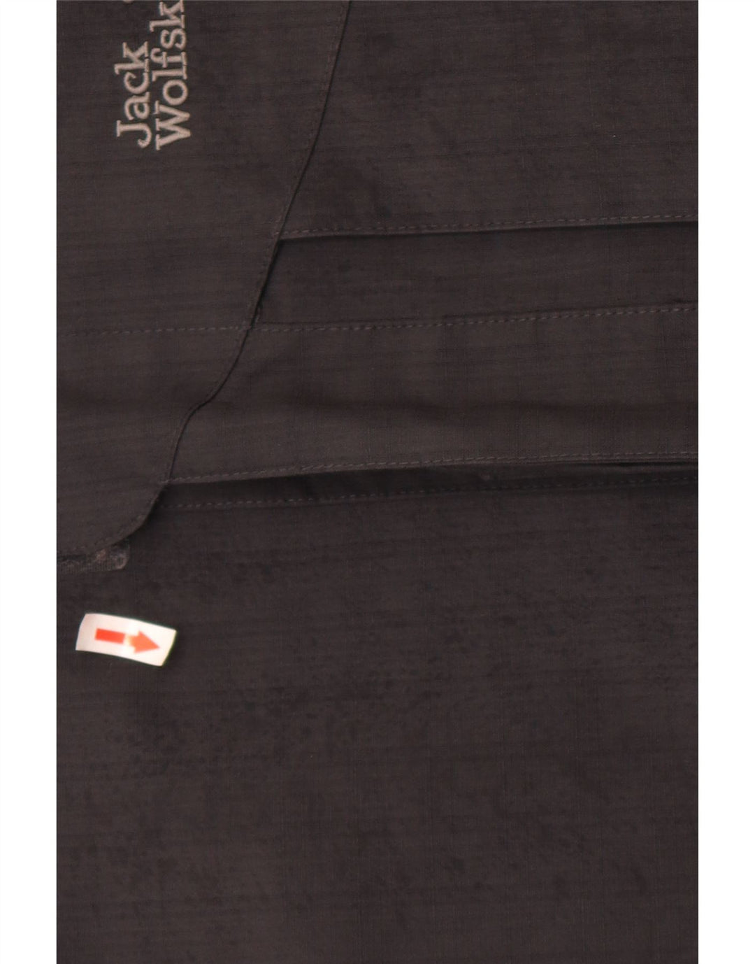 Jack Wolfskin Herre regnjakke UK 40 Large Black Polyester