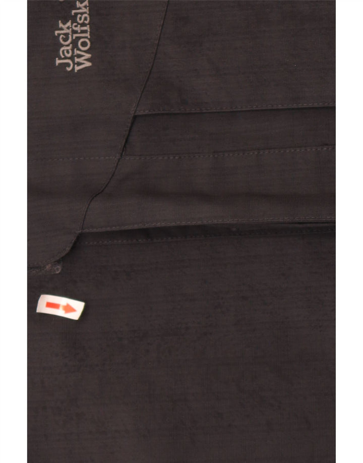 Jack Wolfskin Herre regnjakke UK 40 Large Black Polyester