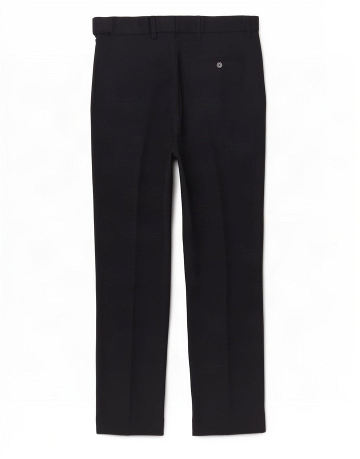 Marks & Spencer Herre Regular Fit Suit Bukser W34 L31 Marineblå polyester