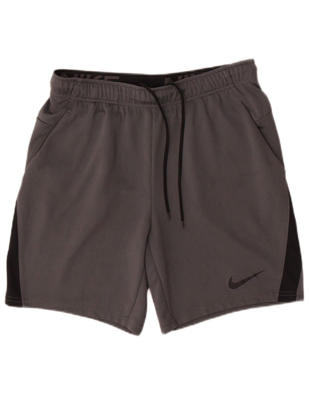 Nike Herre Dri Fit Sportshorts Medium Grey Colourblock Polyester