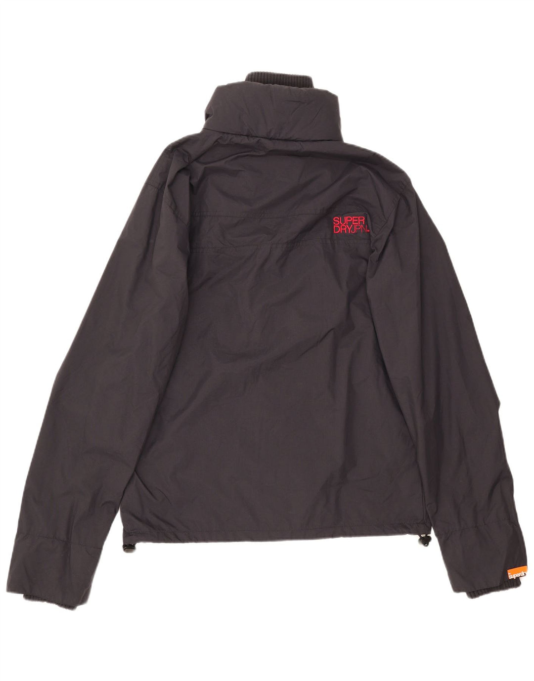Superdry Regnjakke til mænd UK 40 Stor marineblå nylon